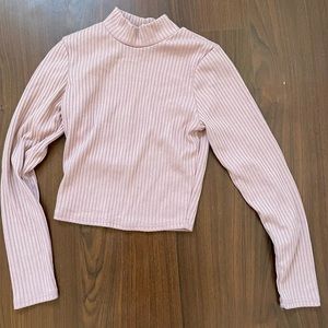 Long sleeve high neck